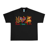 Black peace love tacos Urban Heavy Tee - AdoDesignShop
