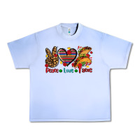 Grape Ice peace love tacos Urban Heavy Tee - AdoDesignShop