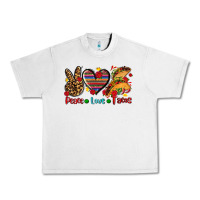 Lunar Rock peace love tacos Urban Heavy Tee - AdoDesignShop