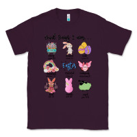 Plum gos says ı am easter Classic Tee - MaliasSmallBusiness
