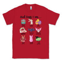 Red gos says ı am easter Classic Tee - MaliasSmallBusiness