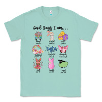 Seafoam gos says ı am easter Classic Tee - MaliasSmallBusiness