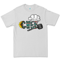 Dove Grey chef Premium Tee - CowhideDigitalArt