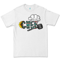 White chef Premium Tee - CowhideDigitalArt