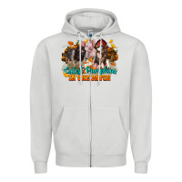 Dove Grey Fall Cutest Pumpkin In The Patch Pig Zipper Hoodie - LillyAllenDesigns