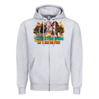 Heather Grey Fall Cutest Pumpkin In The Patch Pig Zipper Hoodie - LillyAllenDesigns