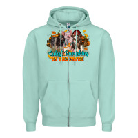 Seafoam Fall Cutest Pumpkin In The Patch Pig Zipper Hoodie - LillyAllenDesigns
