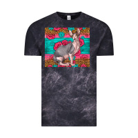 Cloud Black Pink Glitter And Roses Sphynx Cat Vintage Tee - LillyAllenDesigns