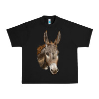 Black Andalusian Donkey Face Urban Heavy Tee - LillyAllenDesigns