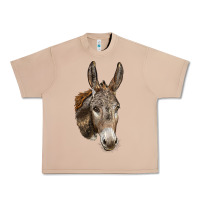 Burro Andalusian Donkey Face Urban Heavy Tee - LillyAllenDesigns
