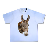 Andalusian Donkey Face Urban Heavy Tee | Teevron