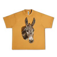 Peanut Butter Andalusian Donkey Face Urban Heavy Tee - LillyAllenDesigns
