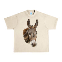 Sandshell Andalusian Donkey Face Urban Heavy Tee - LillyAllenDesigns