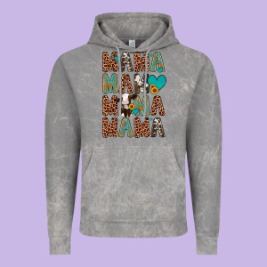 Mama Mama Mama Mama Vintage Hoodie Designed By Artiststas