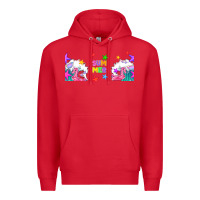 Red summer Premium Hoodie - TumblerDesignByShophia