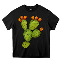 Black cactus Heavy Core Tee - BarkalooDesign