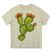Mossy cactus Heavy Core Tee - BarkalooDesign