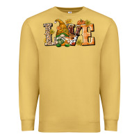 Antique Gold Love Gnome Premium Sweatshirt - texasbilliewilder