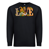 Black Love Gnome Premium Sweatshirt - texasbilliewilder