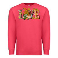 Cardinal Love Gnome Premium Sweatshirt - texasbilliewilder