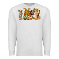 Oatmeal Heather Love Gnome Premium Sweatshirt - texasbilliewilder