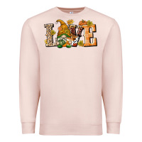 Pale Pink Love Gnome Premium Sweatshirt - texasbilliewilder