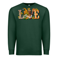 Sports Green Love Gnome Premium Sweatshirt - texasbilliewilder
