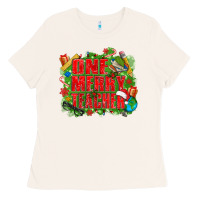 Bone one merry teacher Ladies Tee - texasbilliewilder