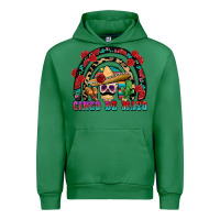 Emerald Cinco de mayo rainbow Urban Hoodie - FaDigitalArtStudio