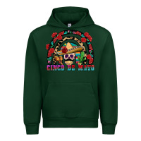 Forest Green Cinco de mayo rainbow Urban Hoodie - FaDigitalArtStudio