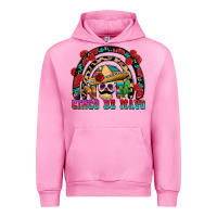 Fuchsia Pink Cinco de mayo rainbow Urban Hoodie - FaDigitalArtStudio
