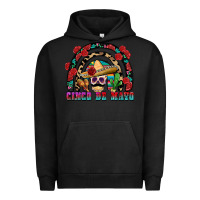 Pigment Black Cinco de mayo rainbow Urban Hoodie - FaDigitalArtStudio