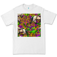 White mardi gras leopard horse seamless pattern Premium Tee - FaDigitalArtStudio