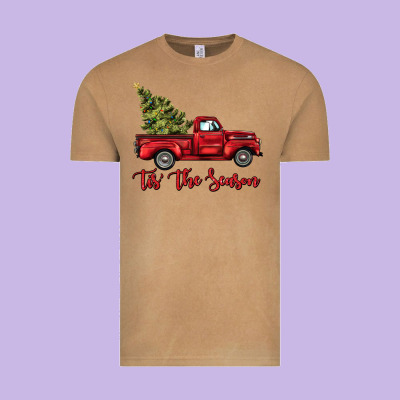 Tis The Season Vintage Tee Designed By Barkaloodesign