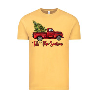 Vintage Mustard tis the season Vintage Tee - BarkalooDesign