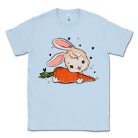 Dusty Blue so hoppin boujee easter bunny stanley Classic Tee - MaliasSmallBusiness