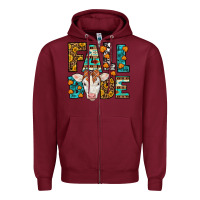 Burgundy Fall Babe Baby Calf Zipper Hoodie - LillyAllenDesigns