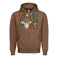 Chestnut Fall Babe Baby Calf Zipper Hoodie - LillyAllenDesigns