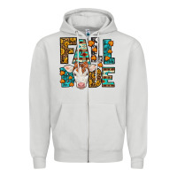 Dove Grey Fall Babe Baby Calf Zipper Hoodie - LillyAllenDesigns