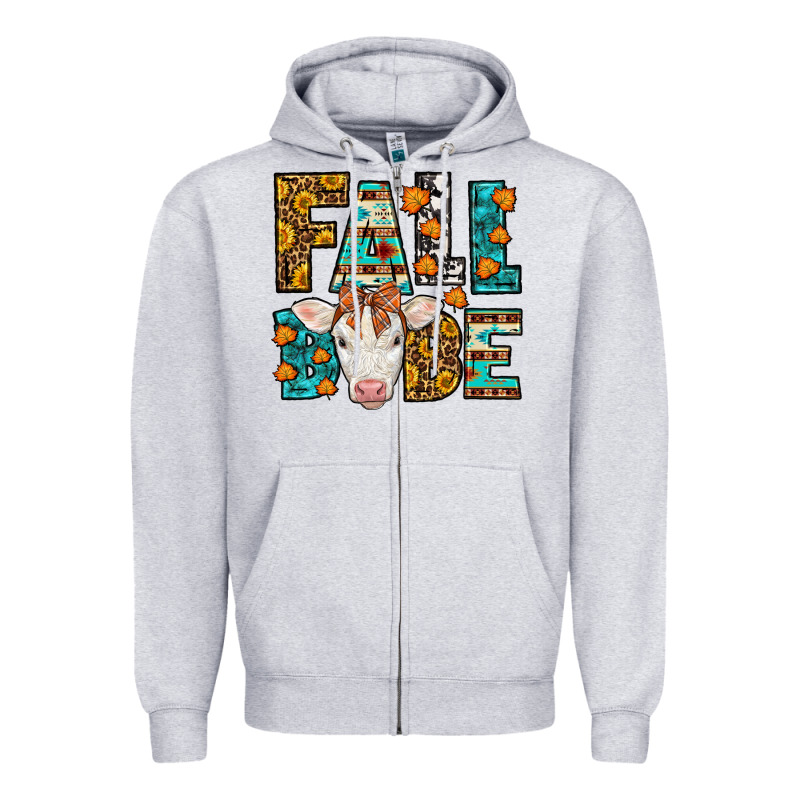 Fall Babe Baby Calf Zipper Hoodie by LillyAllenDesigns | Teevron