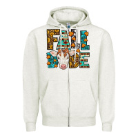 Oatmeal Heather Fall Babe Baby Calf Zipper Hoodie - LillyAllenDesigns