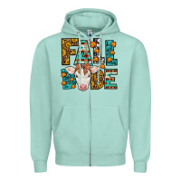 Seafoam Fall Babe Baby Calf Zipper Hoodie - LillyAllenDesigns