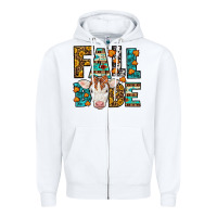 White Fall Babe Baby Calf Zipper Hoodie - LillyAllenDesigns