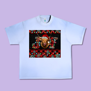 Highland Cow Joy Christmas Tumbler Urban Heavy Tee Designed By Jasminsmagicworld
