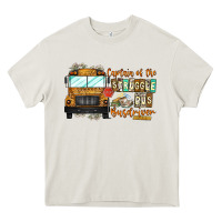 Captain Of Struggle Bus Busdrive Heavy Core Tee | Teevron