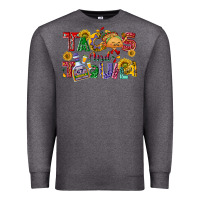 Charcoal Heather Tacos and tequila Premium Sweatshirt - NancyCooperArtShop