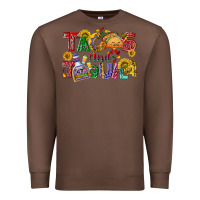 Chestnut Tacos and tequila Premium Sweatshirt - NancyCooperArtShop