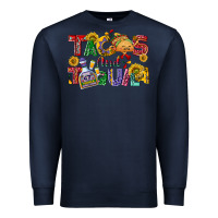 Navy Tacos and tequila Premium Sweatshirt - NancyCooperArtShop