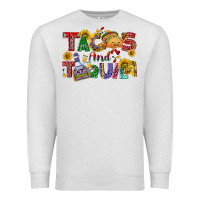 Oatmeal Heather Tacos and tequila Premium Sweatshirt - NancyCooperArtShop