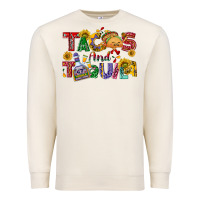 Sandshell Tacos and tequila Premium Sweatshirt - NancyCooperArtShop